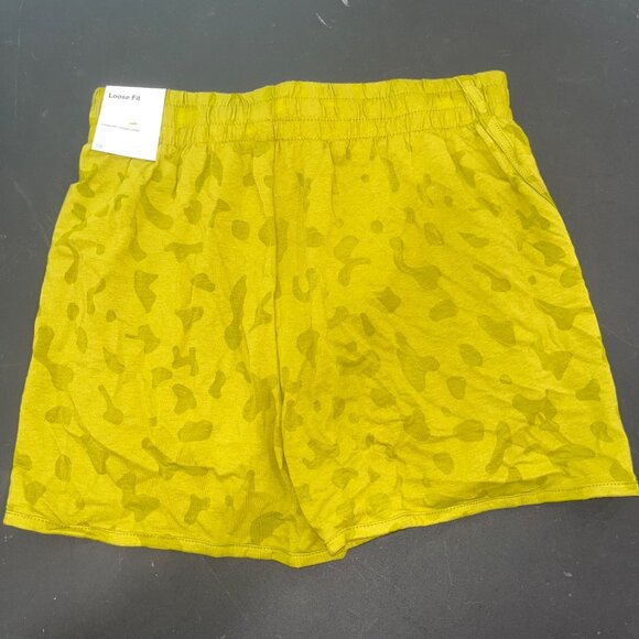 Nike Kid's‎ Shorts Size Large Green With Pattern Loose Fit - Picture 2 of 8